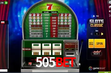 505bet Cassino Online Certificado